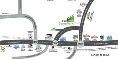 Kaart van Chennai Perungalathur